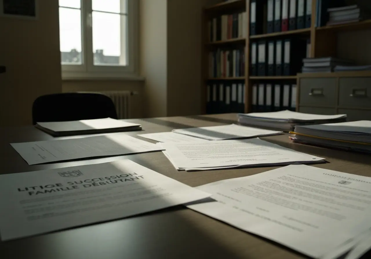 Litige succession famille débutant : guide pratique pour démarrer
